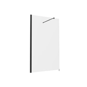 760mm Wetroom Panel & Support Bar – Brushed Brass