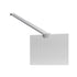 800mm Fluted Wetroom Panel & Support Bar – Chrome