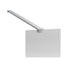 800mm Fluted Wetroom Panel & Side Panel Arm – Chrome
