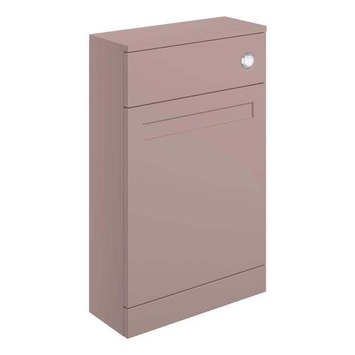 Milan 500mm floor-standing WC unit – Peony Pink
