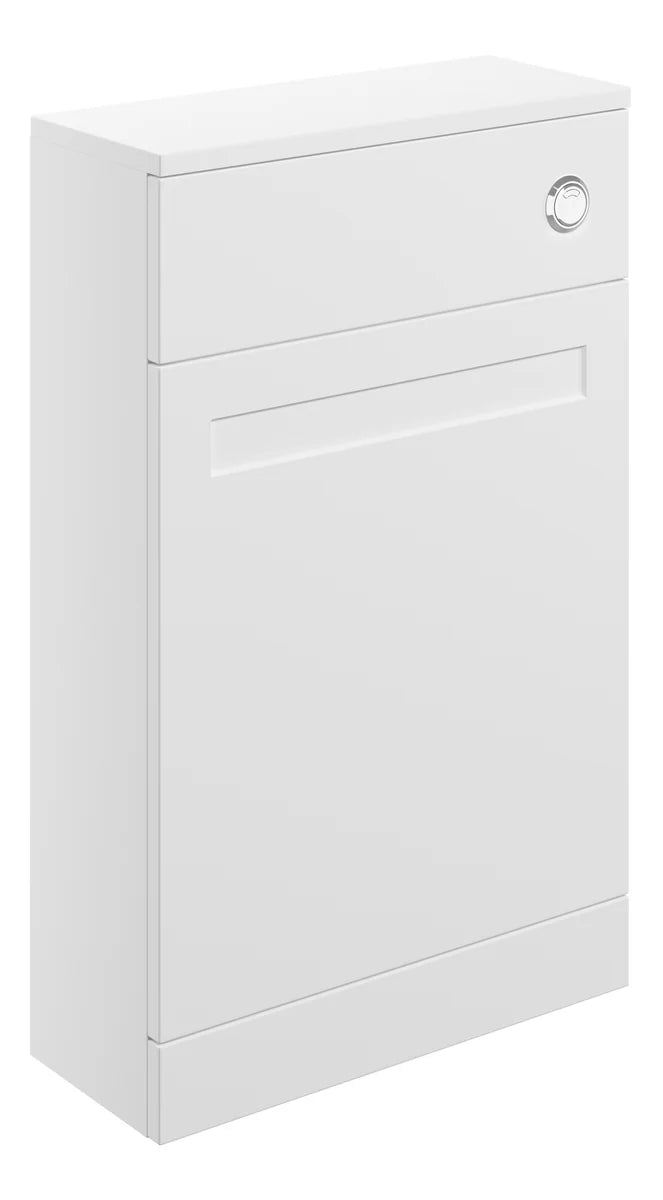 Milan 500mm floor-standing WC unit – Matt White