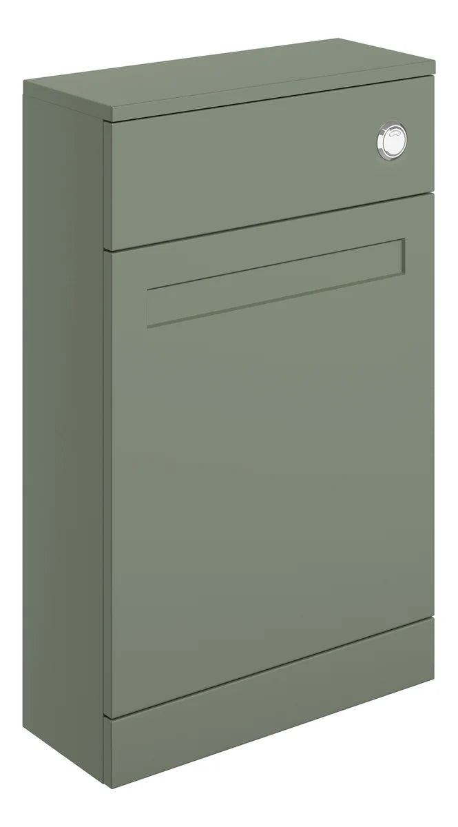 Milan 500mm floor-standing WC unit – Matt Green