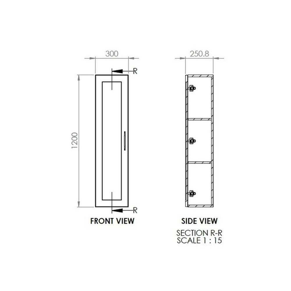 Mayfair Tall Cabinet Bathwise