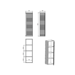 New Allign Tall Cabinet Bathwise