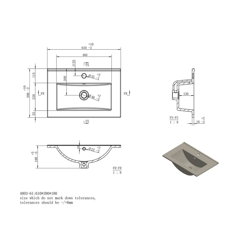 Mayfair Basin And Wall Mounted Unit Bathwise