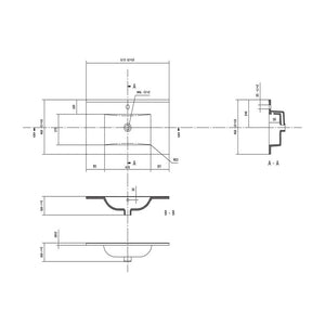 Mika Washbasin And Floorstanding Unit Bathwise