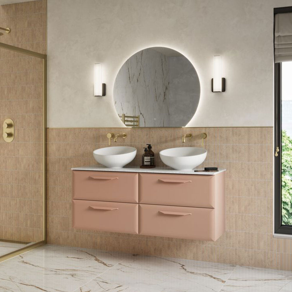 Mika Washbasin And Wall Mounted Unit Bathwise