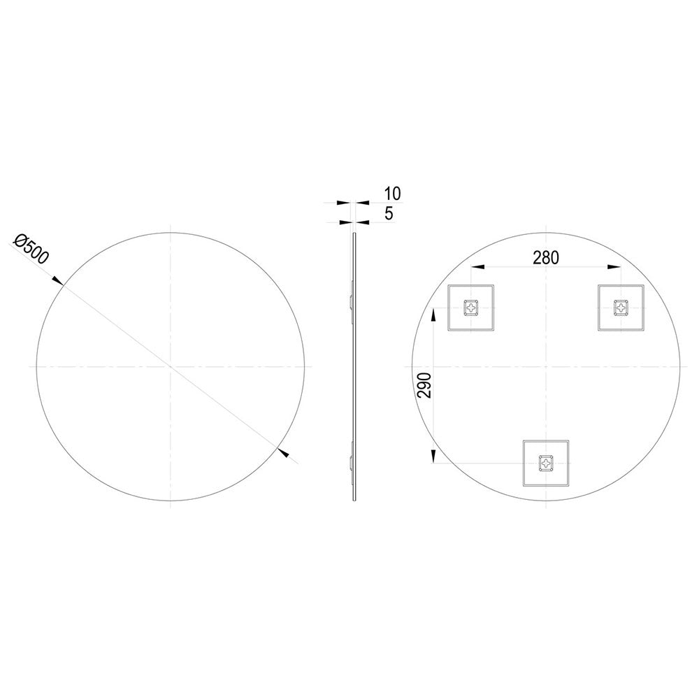 Soleil Mirror Bathwise