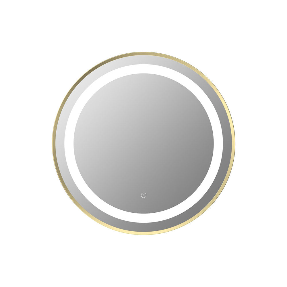 Auvellis Castellon Round Framed LED Mirror
