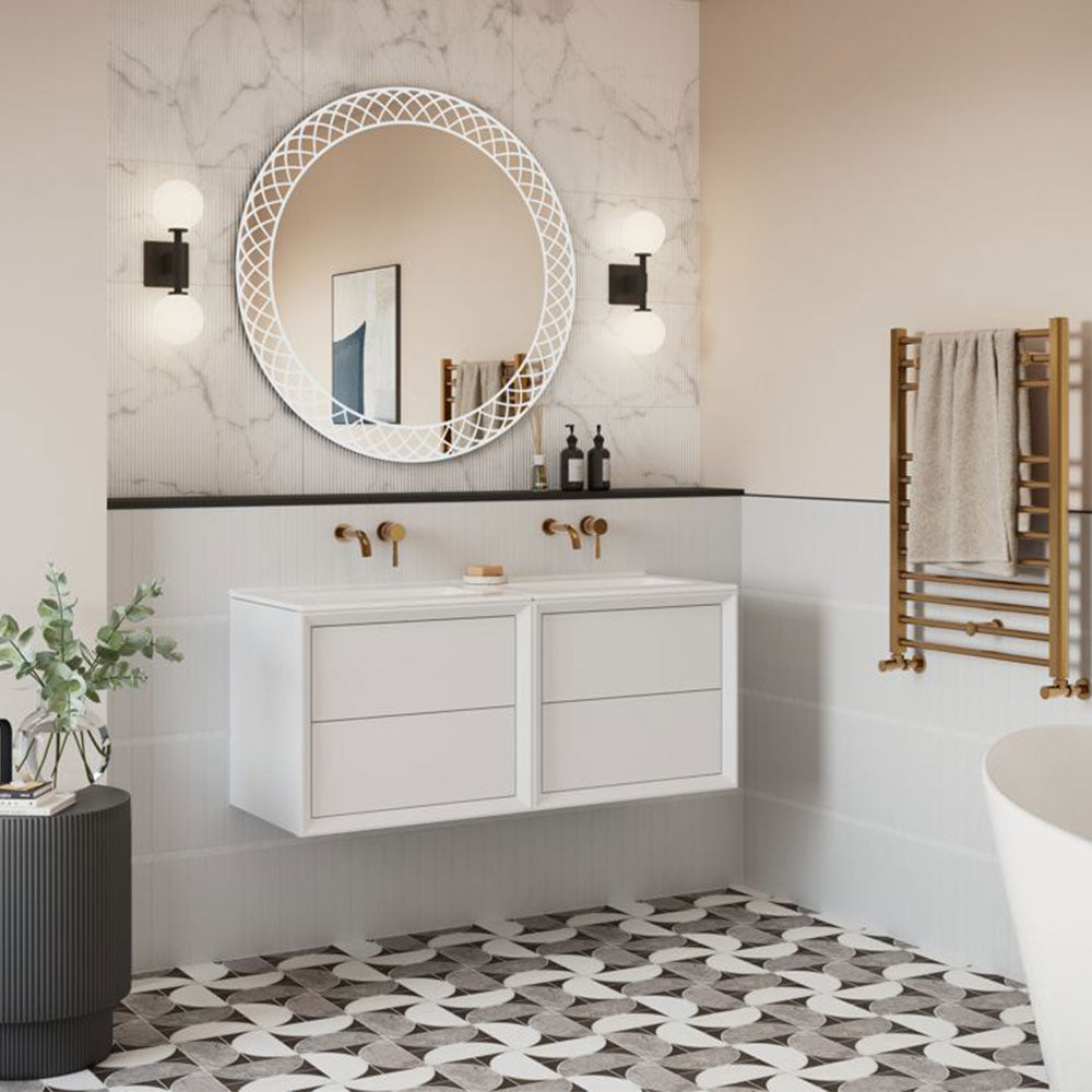 Toya Round LED Mirror Bathwise