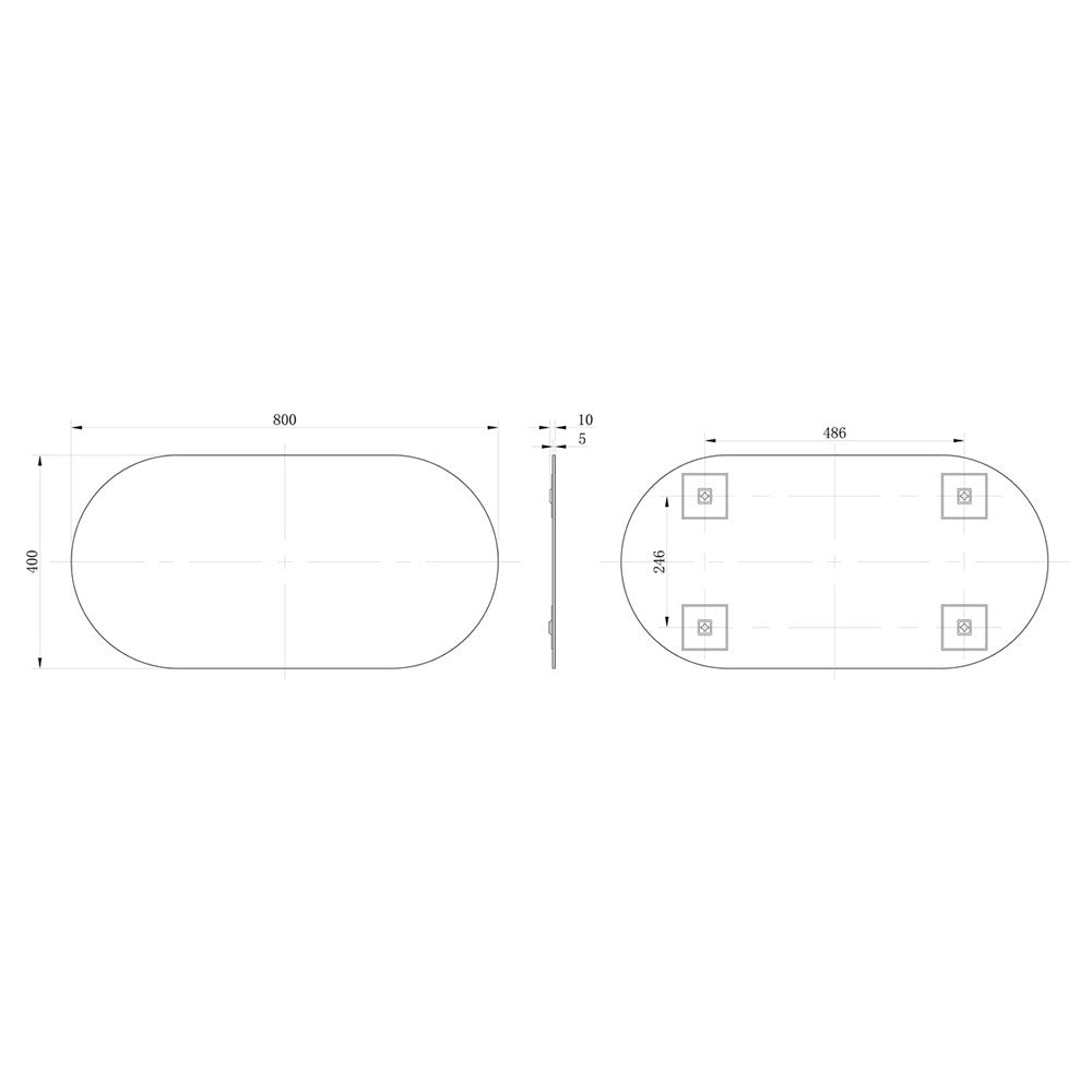 Soleil Mirror Bathwise