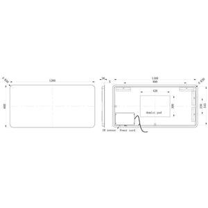 Auvellis Javea Back-Lit LED Mirror – detail image 6
