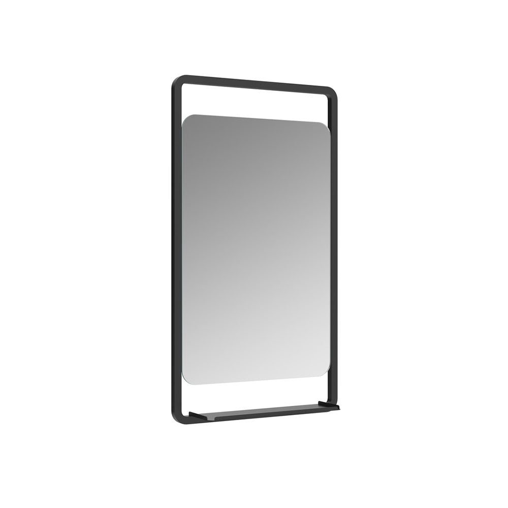 Sana 500mm Rectangle Mirror w/Shelf