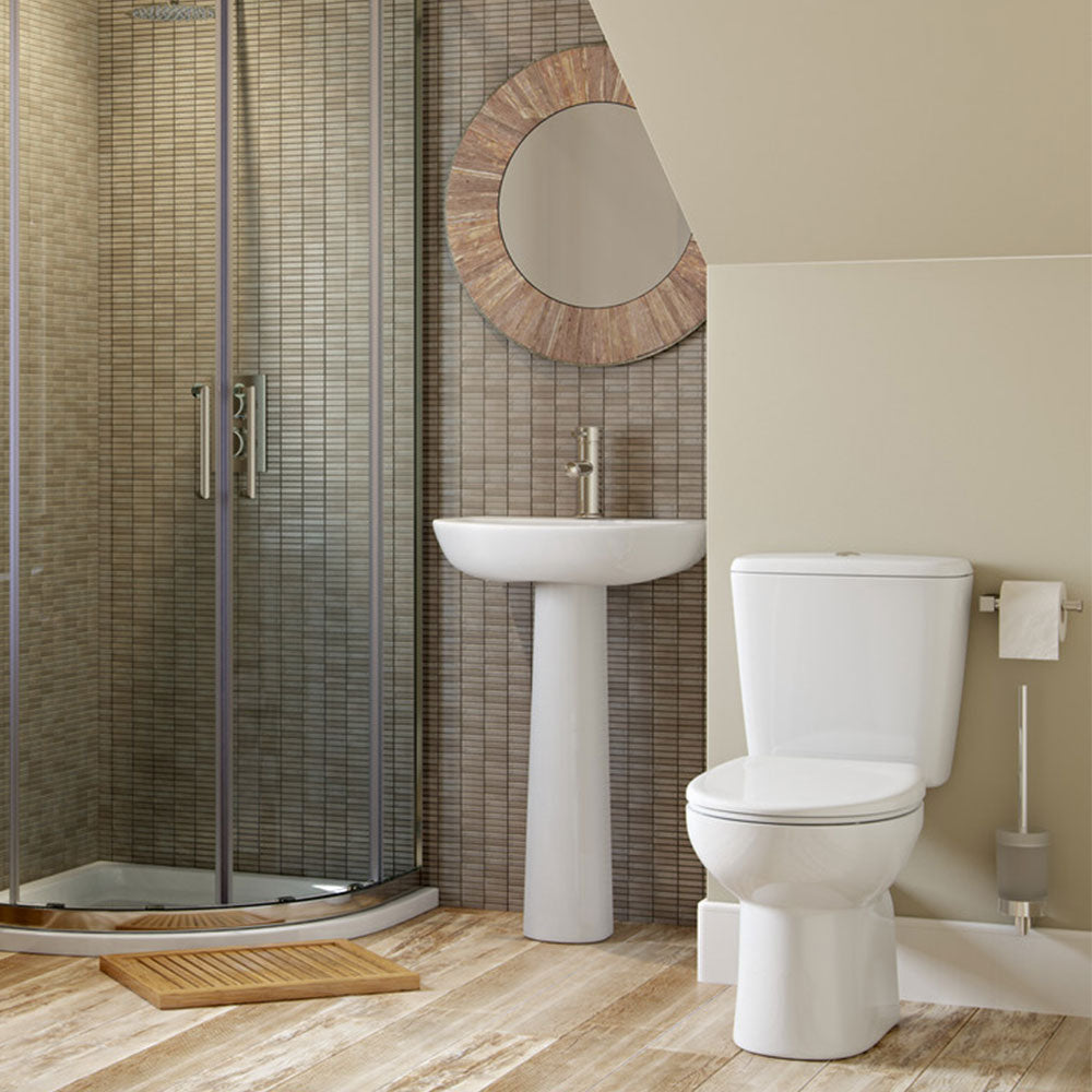 Space Saver Semi Recessed Basin Bathwise