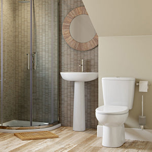 Space Saver Semi Recessed Basin Bathwise