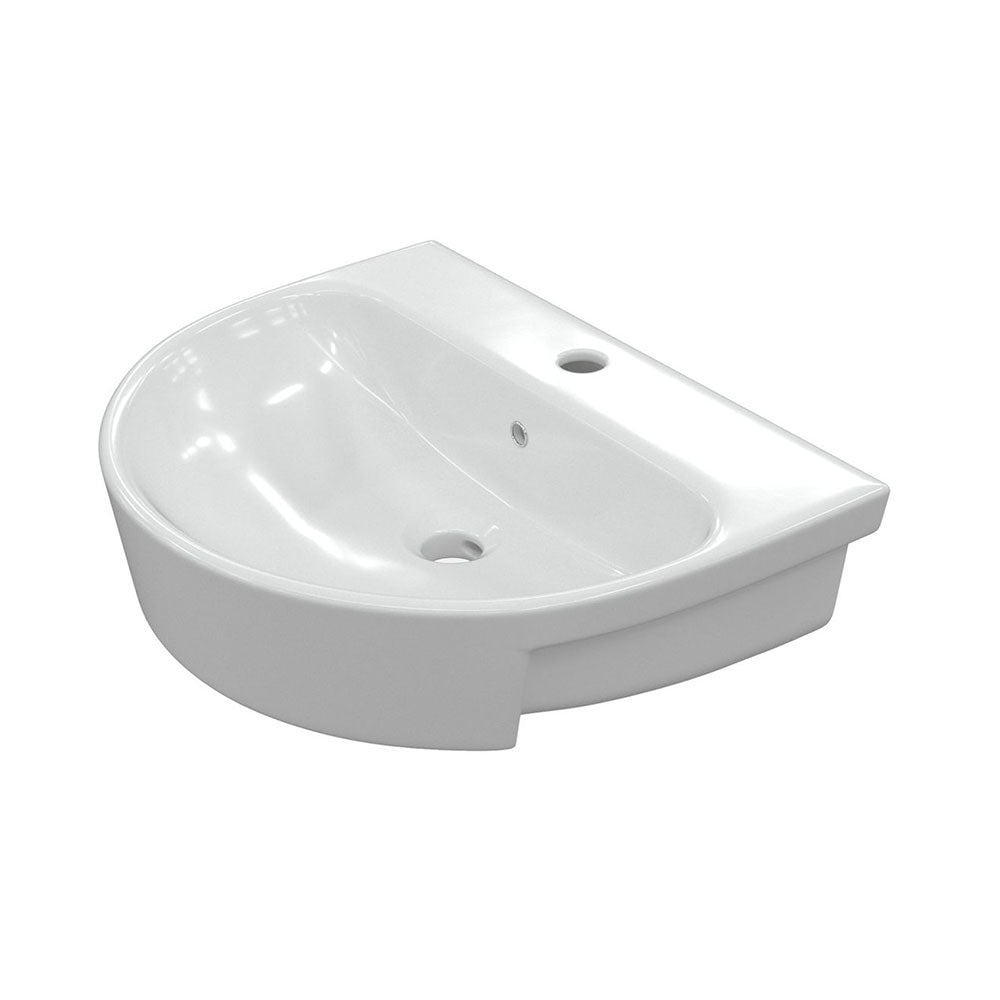 Cilantro Semi Recessed Basin Bathwise