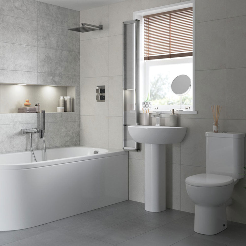 Tuscany Semi Recessed Basin Bathwise