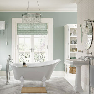 Sherbourne 2TH Semi Recessed Basin Bathwise