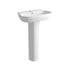 Auvellis Arven 600 x 400mm basin with full pedestal