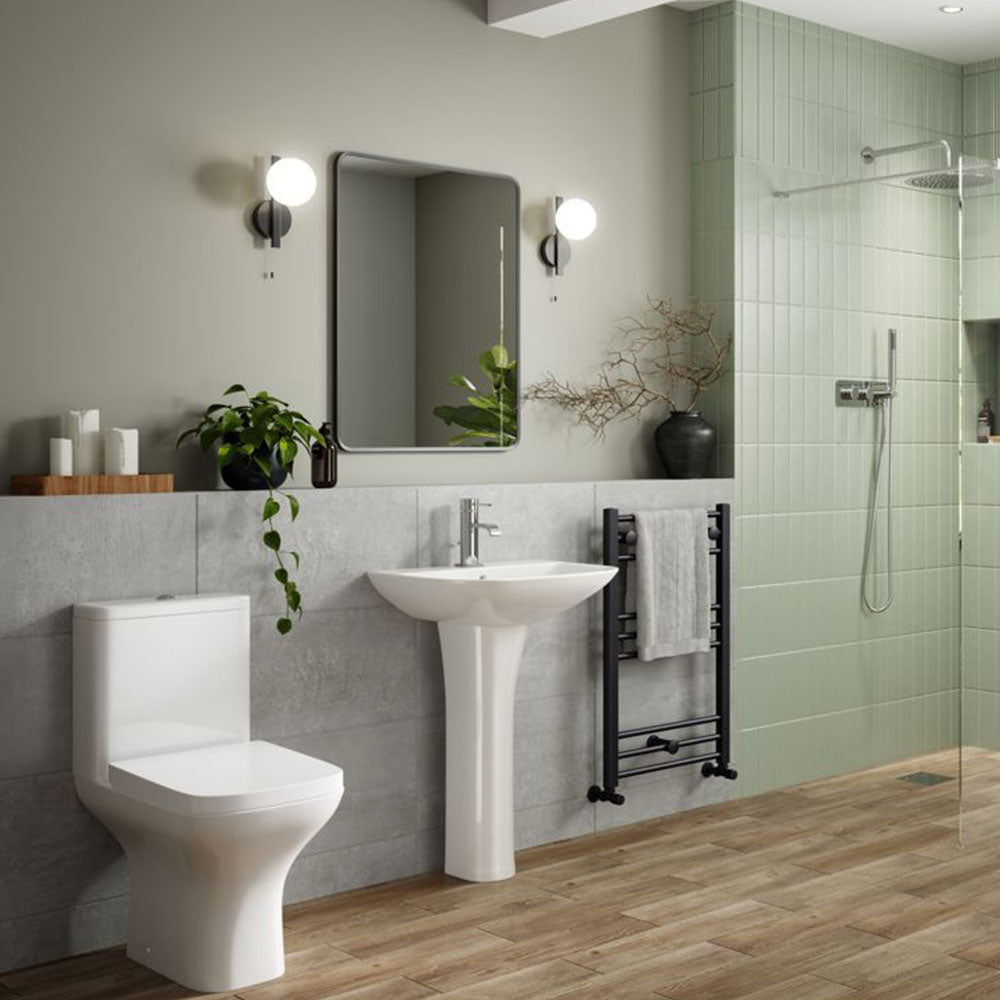 Cedarwood Basin With Bottle Trap Bathwise