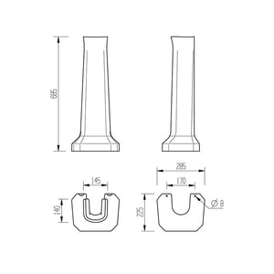 Sherbourne Basin And Pedestal Bathwise