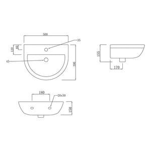 Laurus Basin And Pedestal Bathwise