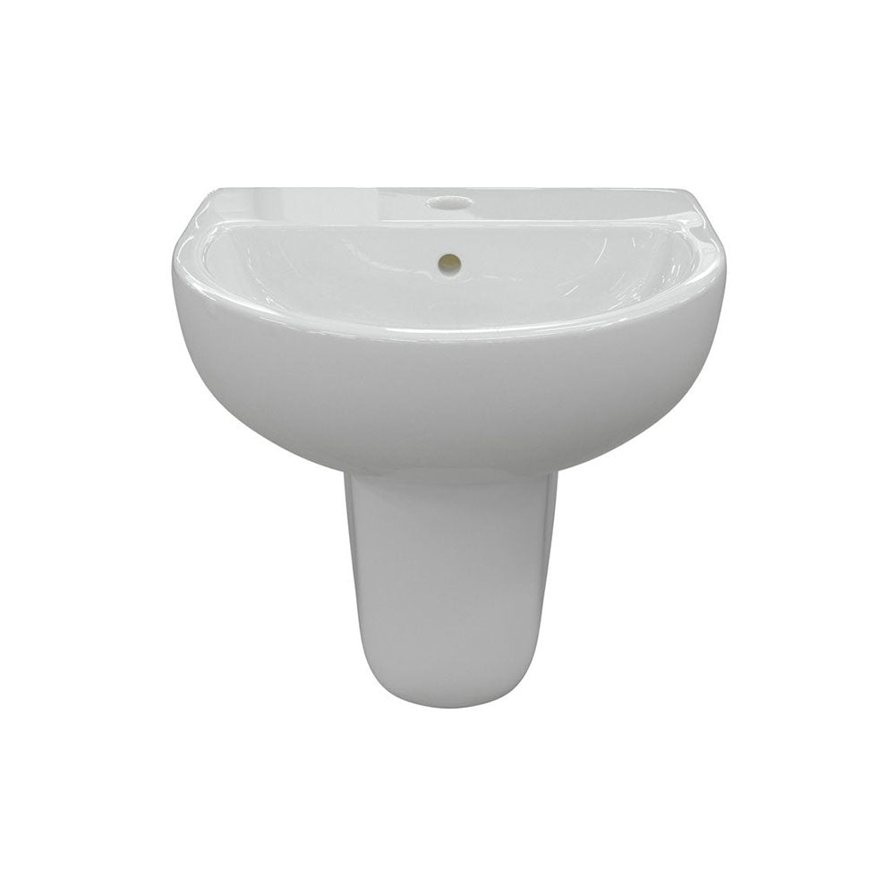 Tuscany Basin And Semi Pedestal Bathwise