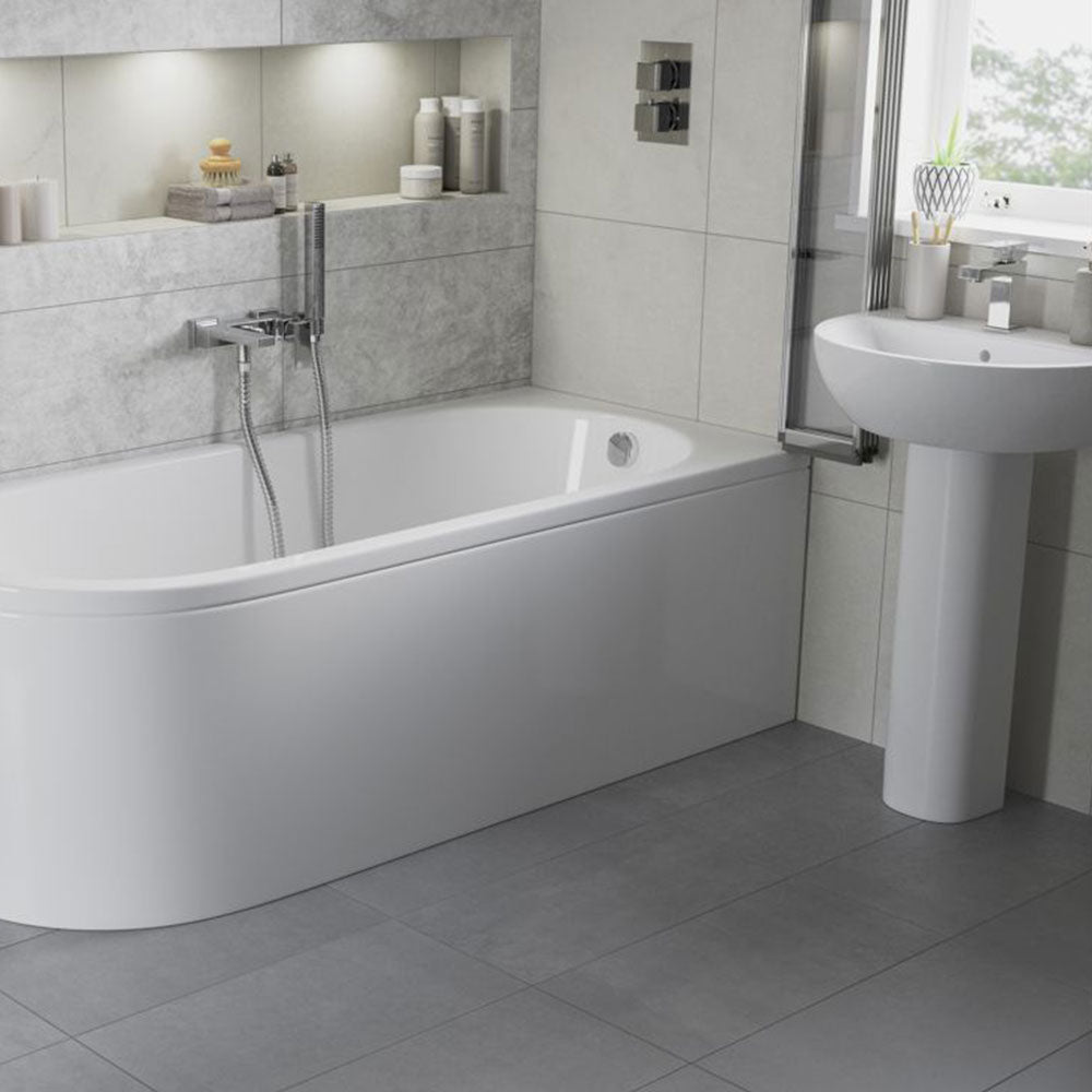 Tuscany Basin And Semi Pedestal Bathwise