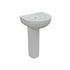 Auvellis Nexara 550mm basin and full pedestal – clean product view