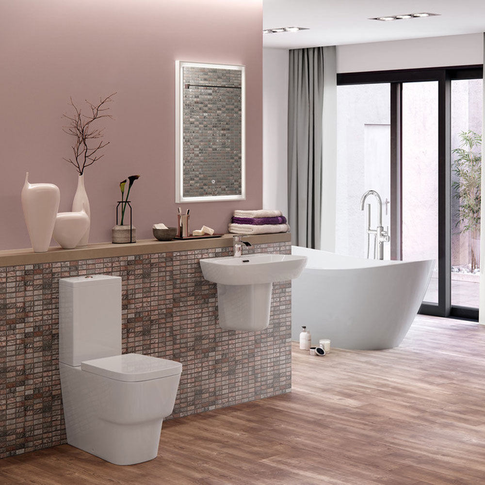 Arymis Close Coupled Toilet With Soft Close Seat
