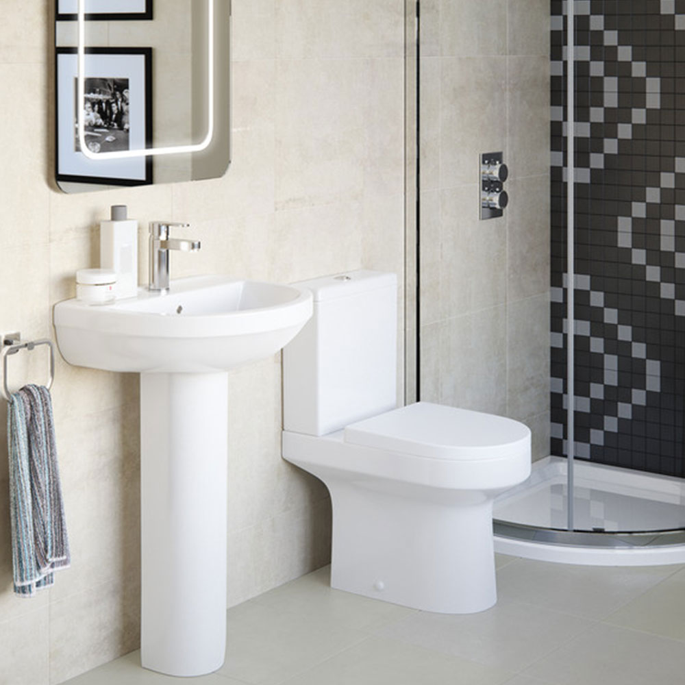 Laurus Back To Wall Comfort Height Pan And Soft Close Seat Bathwise