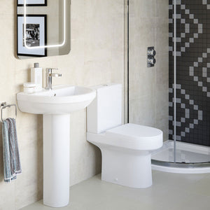 Laurus Back To Wall Comfort Height Pan And Soft Close Seat Bathwise
