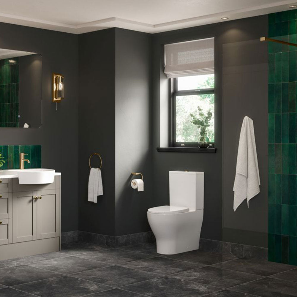 Lily Back To Wall Pan And Soft Close Seat Bathwise