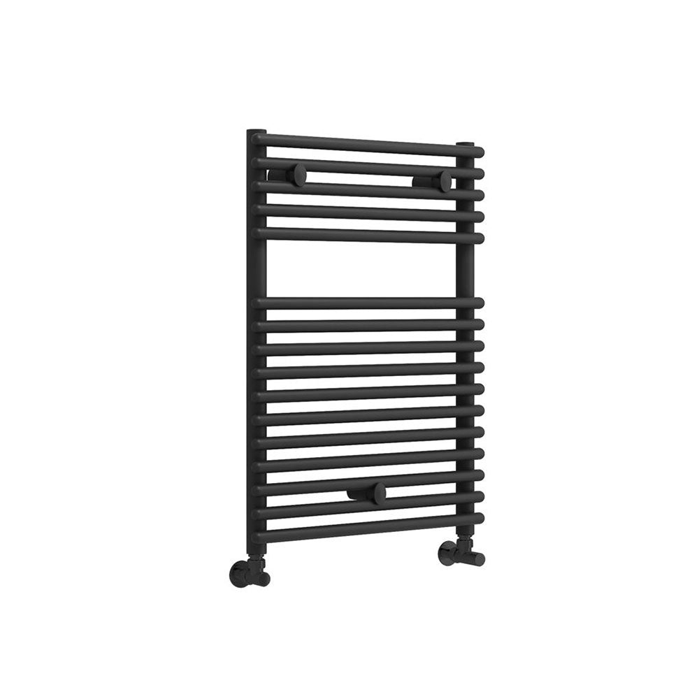 Teplo Round Ladder Radiator (500x730mm) – Black