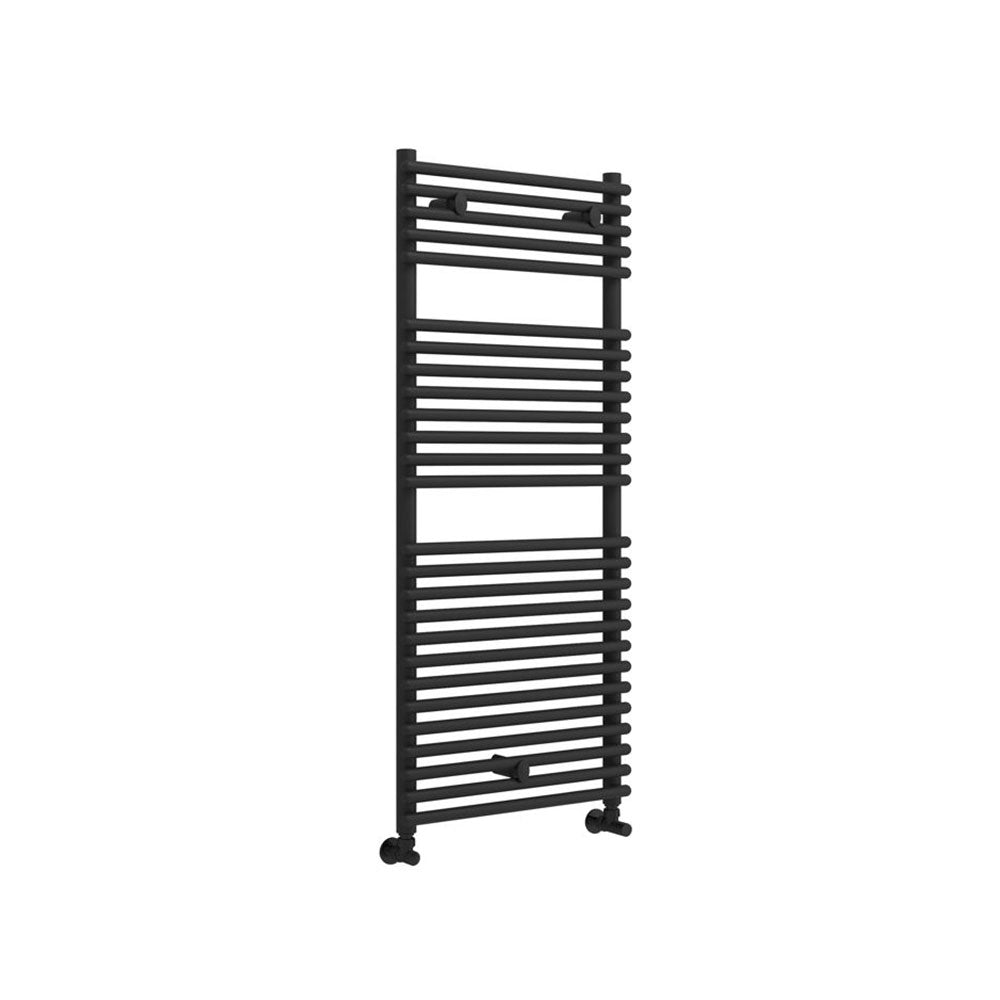 Teplo Round Ladder Radiator (500x1190mm) – Black