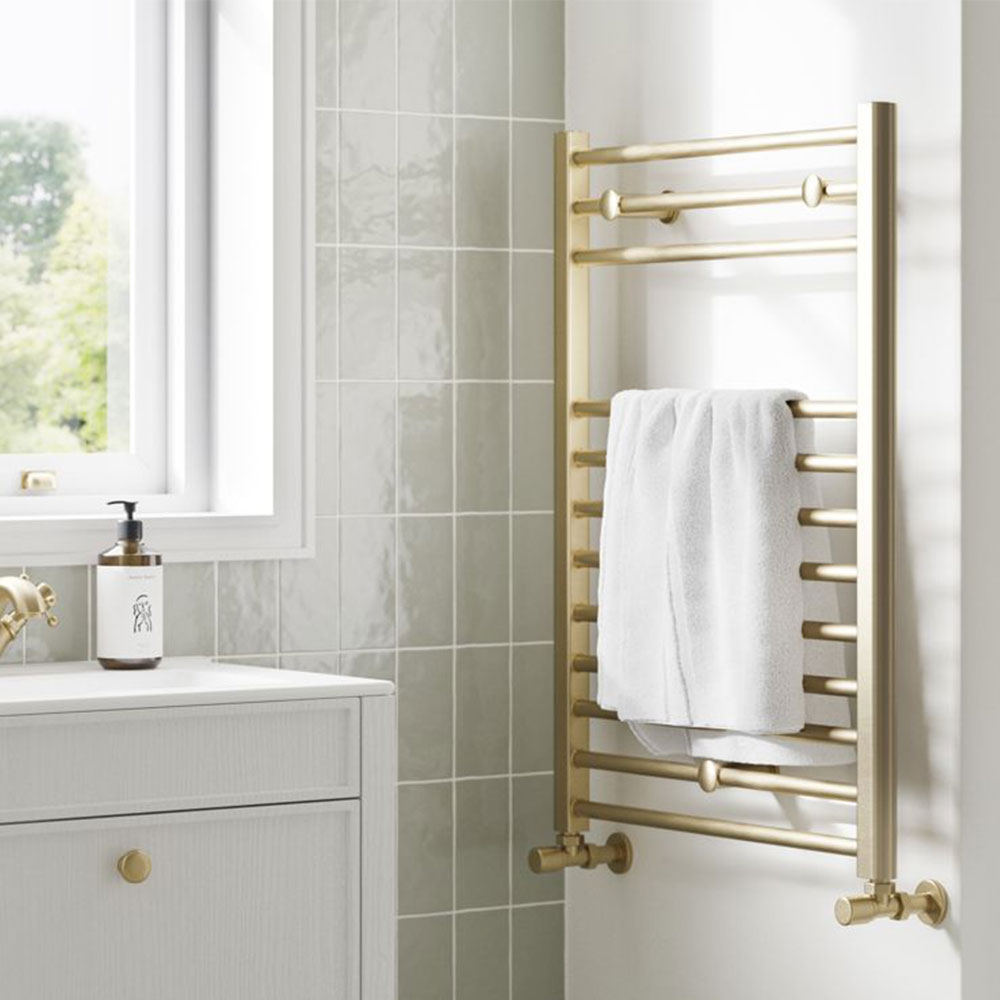 Grada Straight Ladder Radiator Pureflo