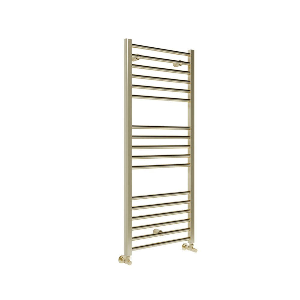 Grada Straight 30mm Ladder Radiator (500x1200x30mm) – Brushed Brass