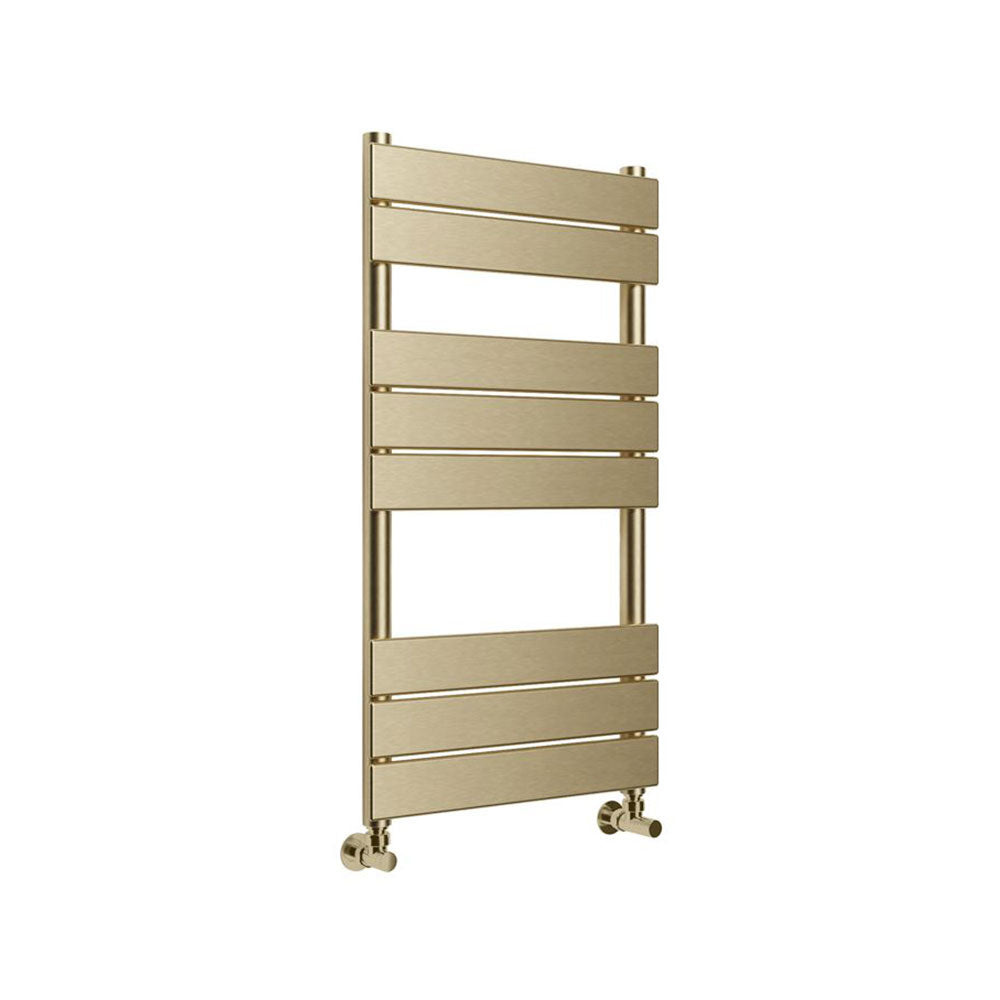 Trend Square Ladder Radiator (500x840mm) – Brushed Brass