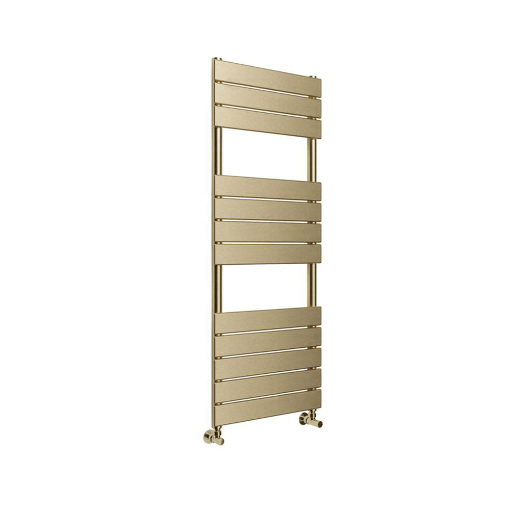 Trend Square Ladder Radiator (500x1200mm) – Brushed Brass
