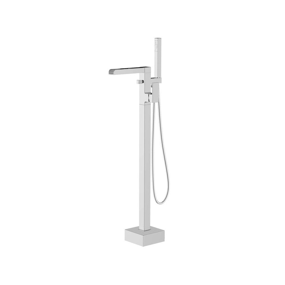 Marne Freestanding Single Lever Bath/Shower Mixer Including Shower Kit Chrome