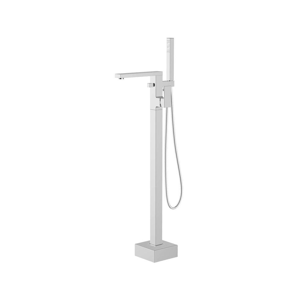 Zacara Freestanding Single Lever Bath/Shower Mixer Including Shower Kit Chrome