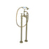 Tadlow Freestanding Bath/Shower Mixer Including Shower Kit Brushed Brass