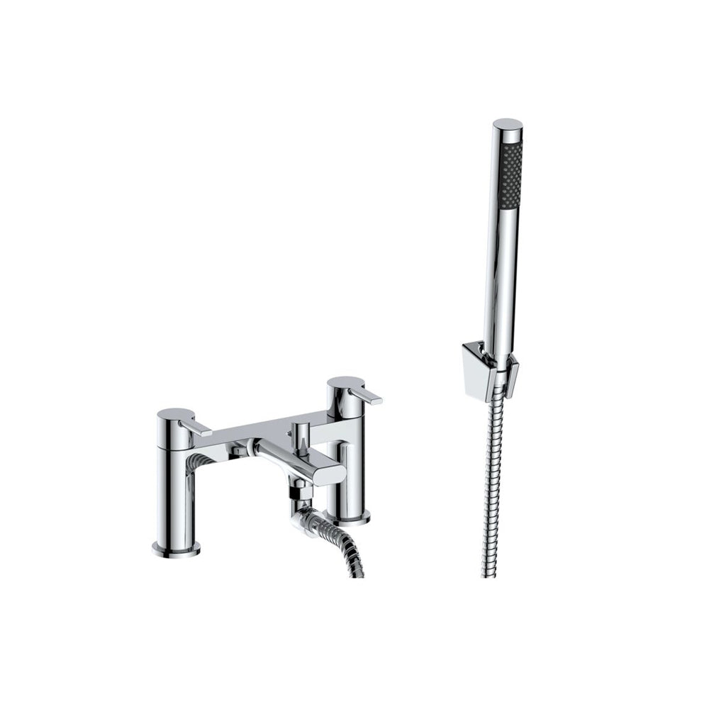 Evola Bath Filler - Matt Black