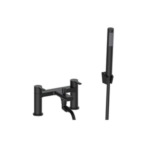 Evola Bath/Shower Mixer - Matt Black