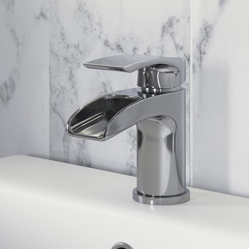 Reims Single Lever Waterfall Basin Mixer
