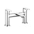 Loire Deck Mounted Bath Filler Chrome