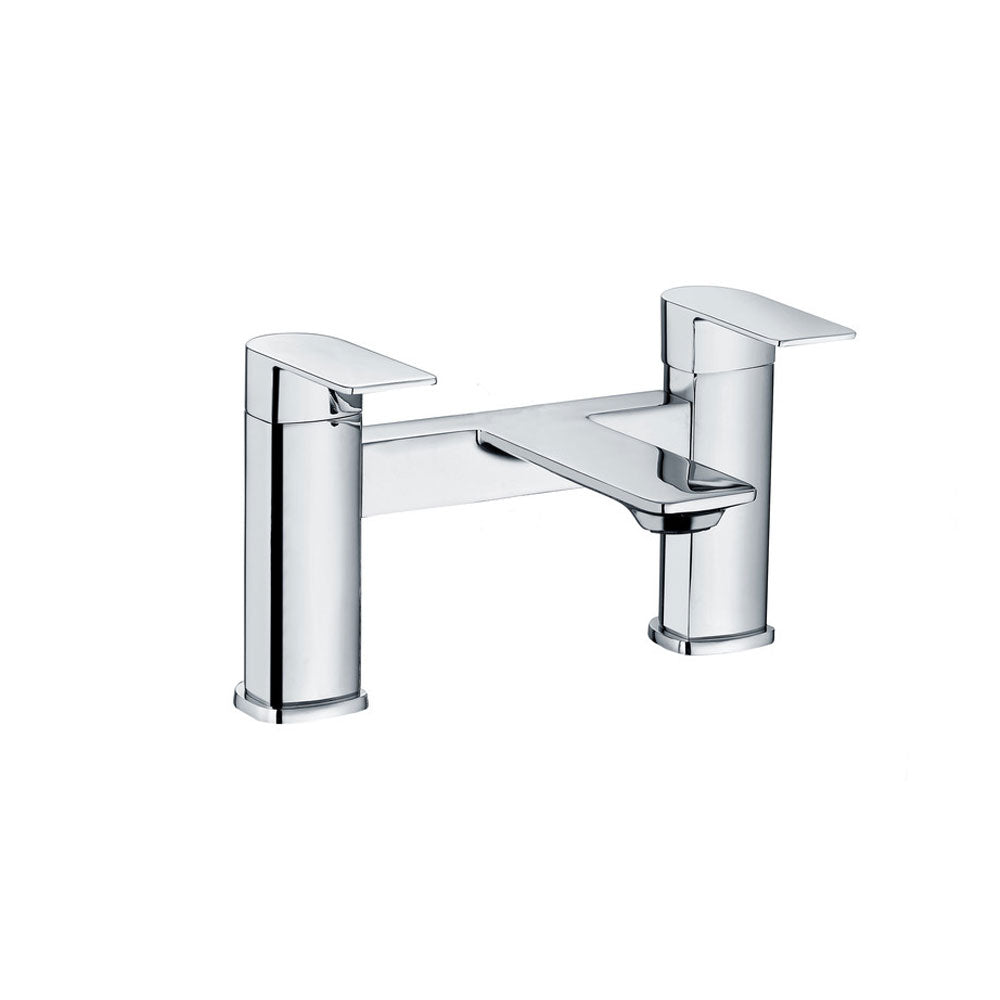 Auvellis Bellona Deck Mounted Bath Filler Chrome