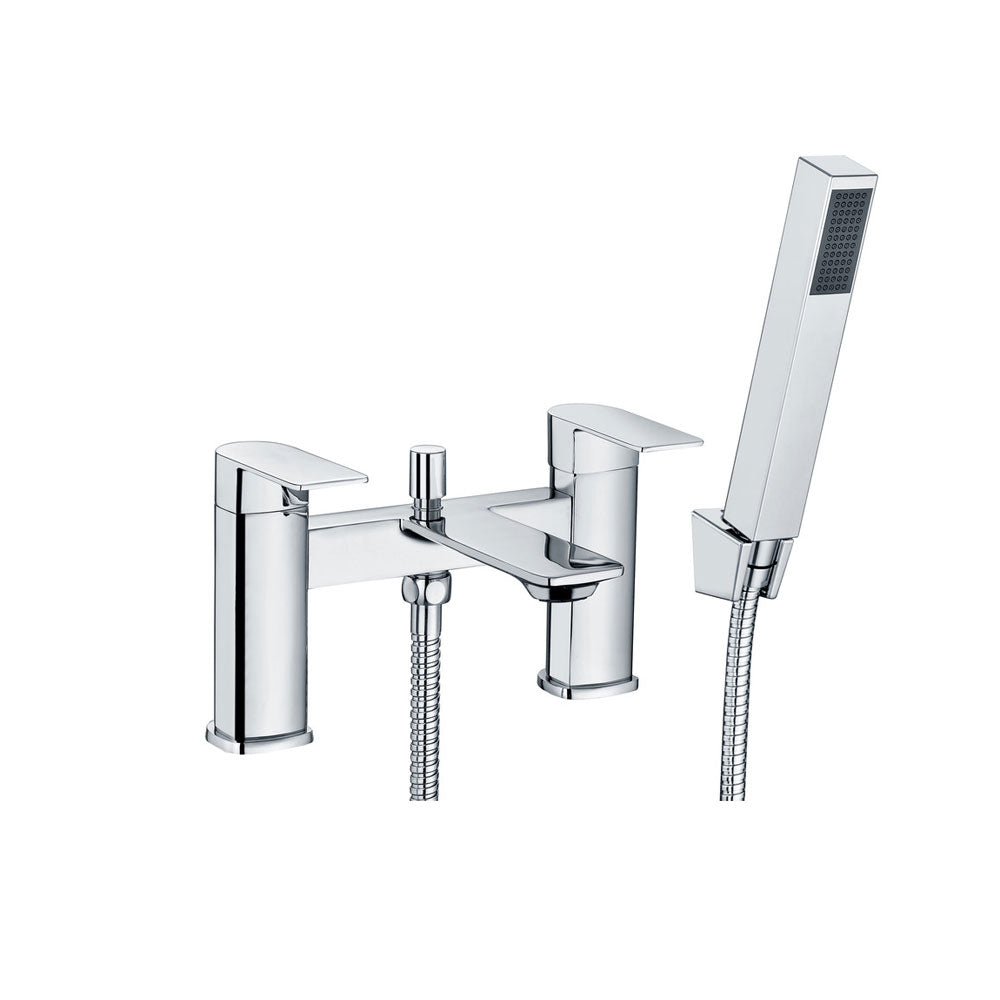 Bellona Deck Mounted Bath/Shower Mixer Including Shower Hit Chrome