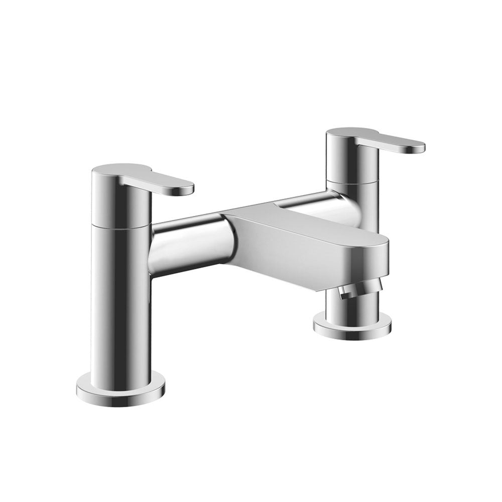 Abano Deck Mounted Bath Filler Chrome