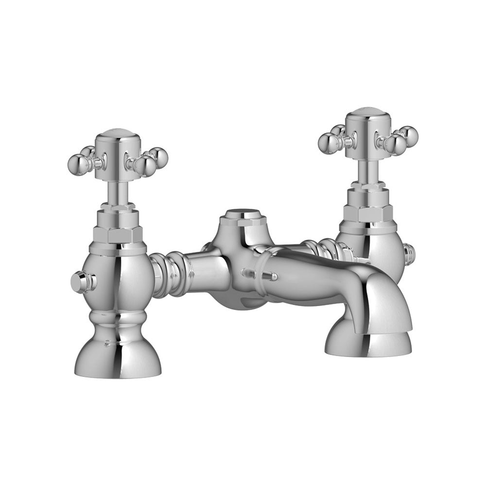 Auvellis Solenne Deck-Mounted Bath Filler – Chrome